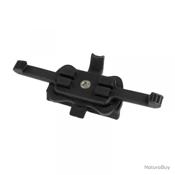 Adaptateur montage camra casque MICH/Fast/Maritime - Noir