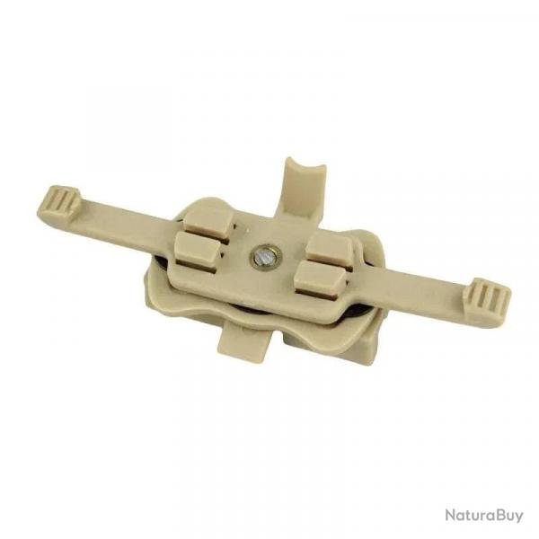 Adaptateur montage camra casque MICH/Fast/Maritime - Marron