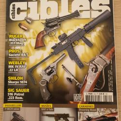 Revue Cible N° 530 guerre indochine Ruger Webley MKIV Sig Sauer 516 luger Suisse P06 24 MAT Browning