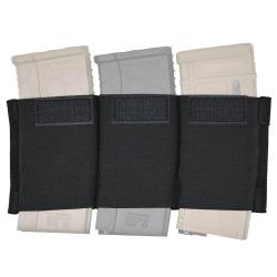 Pochette chargeur triple TACTIFANS 5.56 Micro Fight MK3 MK4 - Noir