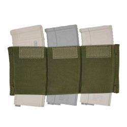 Pochette chargeur triple TACTIFANS 5.56 Micro Fight MK3 MK4 - Vert OD