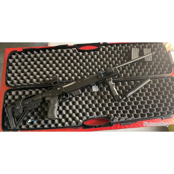 Carabine ISSC SPA ATS 17 HMR  - Pack Red Dot - RDS A-TEC - Olight