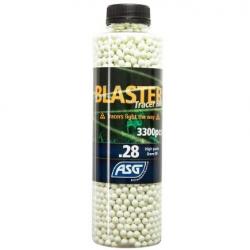 BILLES 0.28G BLASTER TRACANTES VERTES EN BOUTEILLE DE 3300 "ASG"