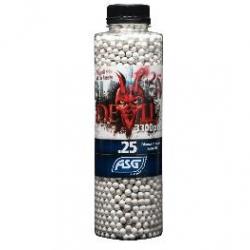 BILLES 0.25G DEVIL EN BOUTEILLE DE 3300 "ASG"
