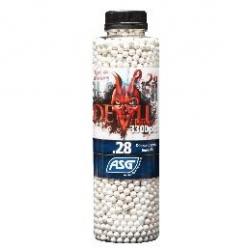 BILLES 0.28G DEVIL EN BOUTEILLE DE 3300 "ASG"