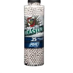 BILLES BIO 0.25G OPEN BLASTER EN BOUTEILLE DE 3300 "ASG"