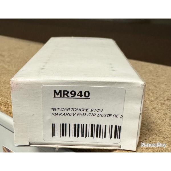 Wahoo ! Munitions STV 9mm Makarov 95GR FMJ