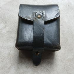 Cartouchiere cuir militaire italienne carcano 1891 TAR