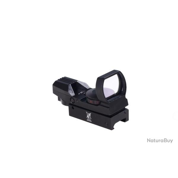 Red dot sight SQUARE open Black DELTA ARMORY