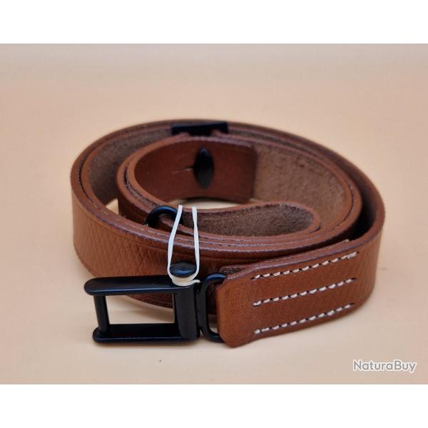 Bretelle cuir repro pour MAUSER G98