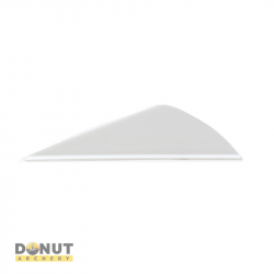 Plume de flèche Plastique BOHNING Blazer X2 (par 50) - 1.85 Pouces / Blanc
