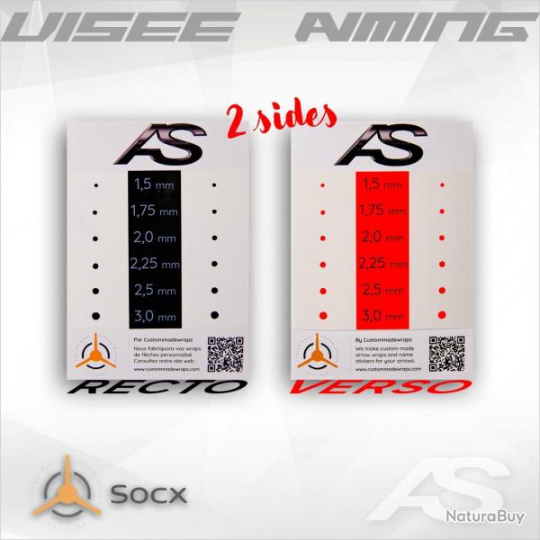 Point De Visee Autocollant Arc Systeme SOCX
