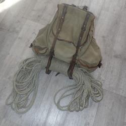Sac à dos + corde. Unité de montagne, Chasseurs Alpins ?