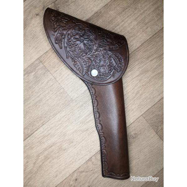 holster 1851 avec rabat floral