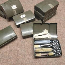 Nécessaire de nettoyage pour fusil en calibre 308 --- contenu neuf de stock origine Bundeswehr G3