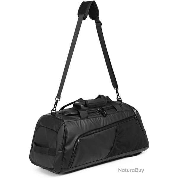 Sac de Sport et Voyage 55L Impermable Compartiment Humide/Sche Style Week-end Noir Mixte loisirs