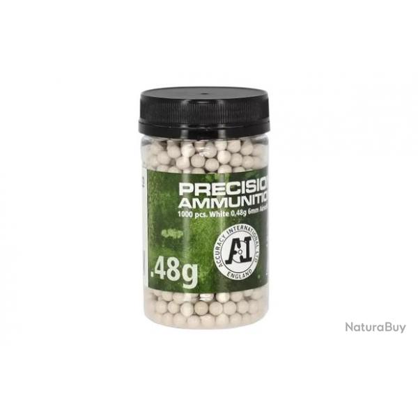BILLES BIO 0.48G ACCURACY EN POT DE 1000 "ASG"