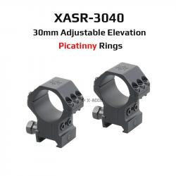 Anneaux de portée en queue de pont pour portée de chasse Ar 15 -**XASR-3040