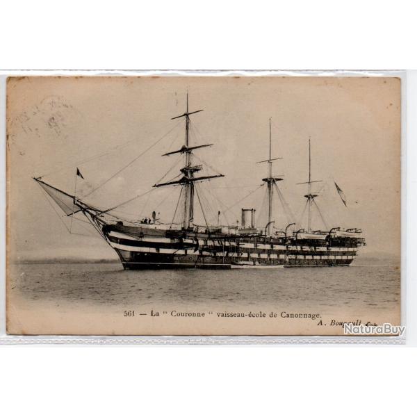 CPA - Marine Militaire La COURONNE vaisseau cole de canonnage N1309