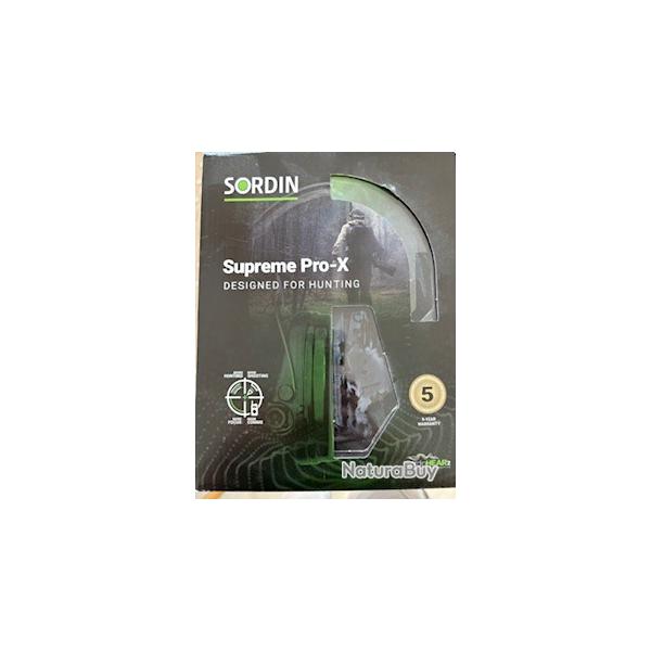 Casque Supreme Pro-X sordin
