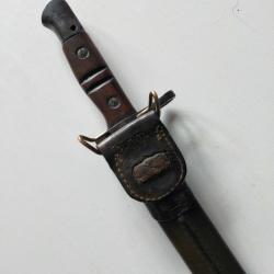 Belle baïonnette US  17 Fabrication Remington et sont fourreau " JEWELL 1917 "