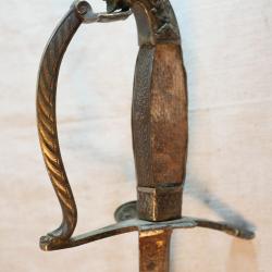 épée du 1er Empire d'officier supérieur à tête de lion langue pendante - ref CAB25EPE001
