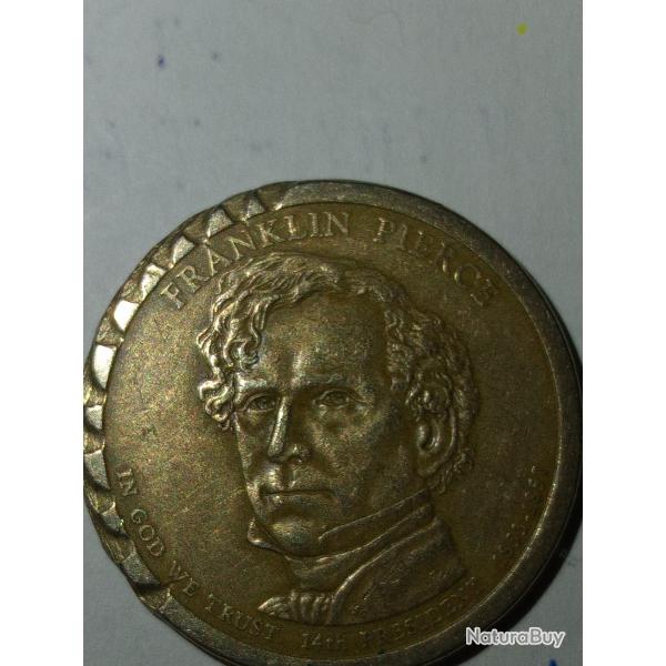 1 DOLLAR AMERICAN DEFAUT DE FABRICATIONPOUR LES CONNAISSEURS DE PIECES