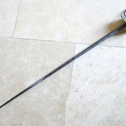 épée modèle 1815 à clavier fleur de lys  avec manques et accidents SF - ref CAB25EPE003