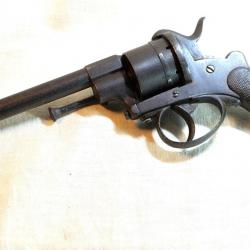 GRAND ! revolver broche type Lefaucheux - canon long - CAE25REV001