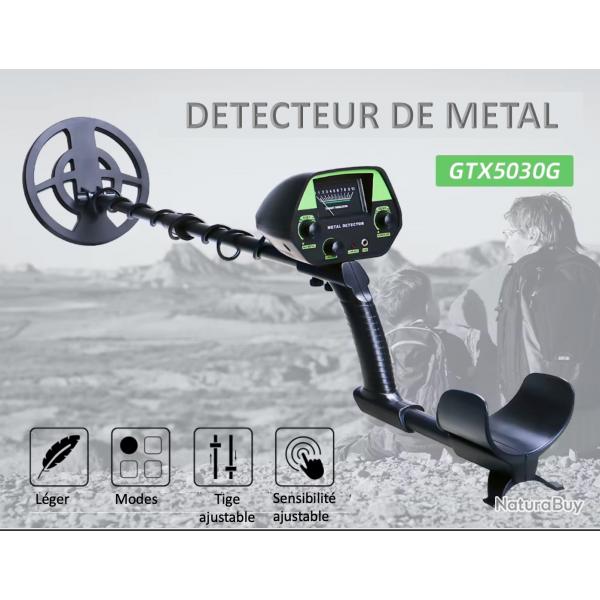 Dtecteur de mtaux souterrains GTX5030G chasseur de trsors dtecteur d'or  pices mtaux
