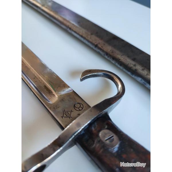 Baonnette japonaise Type 30 - WW2 - Arsenal de Kokura - n19514 -