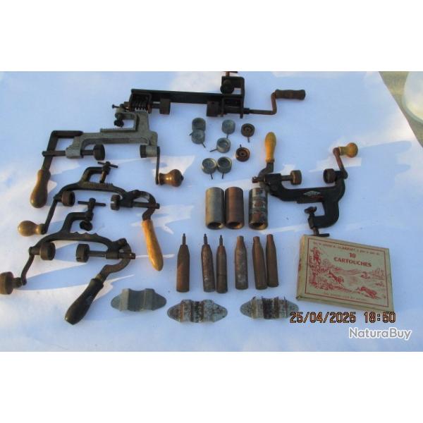 lot de rechargement cal 12/16/20