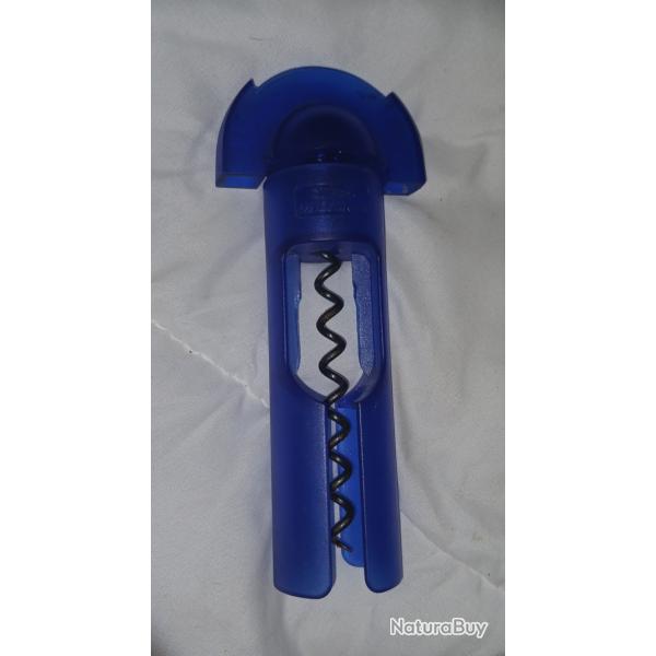 TIRE-BOUCHONS SWISS UNCORKER BLEU FONC