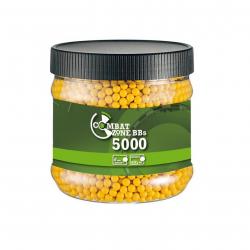 Billes 6mm BB Basic Sélection jaunes 0,12g (Modèle: BB´s Basic Selection jaune, Calibre: 6mm BB)