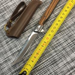 Couteau de poche modèle «  effilé lisse »