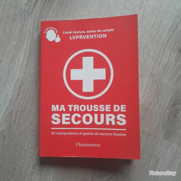 Livre secourisme : Ma trousse de premiers secours