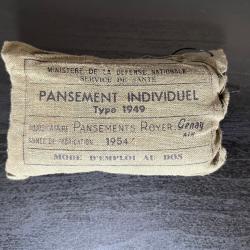 Pansement individuel type 1949 armée française