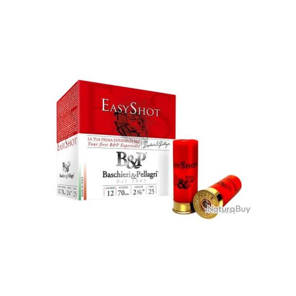 CARTOUCHE B&P EASY SHOT CAL 12/70 28G /250