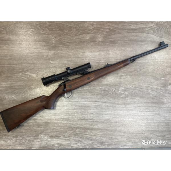 Sako 85M grizzly calibre 9,3X62 avec Zeiss diavari M 1.1-4x24 et montage pivot