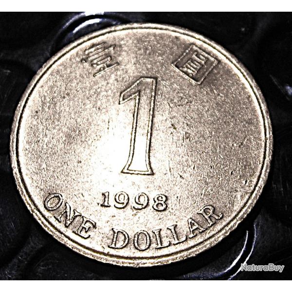 hong kong  piece de 1 dollar 1998 TTB