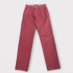 CLUB INTERCHASSE PANTALON NOEL FRAMBOISE
