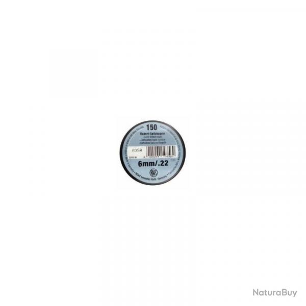 RWS .22 / 6mm FLOBERT balles coniques par 150