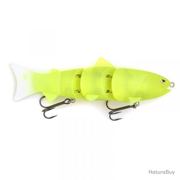 SPRO SWIMBAIT 80 140GR UV SLOW SINK - YELLOW CHARTREUSE