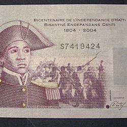 Haiti billet du bicentenaire 10 gourdes 1804-2004  superbe