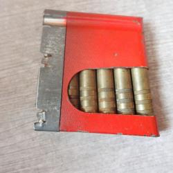 Lame chargeur de manipulation pour fusil Schmidt Rubin SuisseK11 ou K31. Cartouches mdle 1918