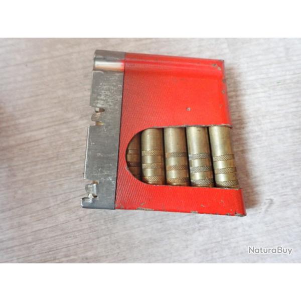 Lame chargeur de manipulation pour fusil Schmidt Rubin SuisseK11 ou K31. Cartouches mdle 1918