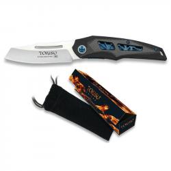 COUTEAU PLIANT TOKISU ACIER D2 CNC LAME 8.5CM