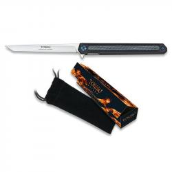 COUTEAU PLIANT TOKISU ACIER CNC LAME 9CM