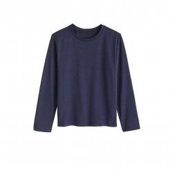 T-shirt de plage anti UV -Enfant - Bleu Bleu 134/146 cm