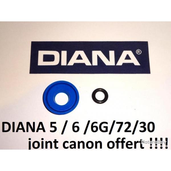 joint piston + canon DIANA 6 / DIANA 5 DIANA 6G T01 / 72  / 30 / 6M - air comprim 4.5 c177 (b14345)